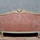 Banquette basket Louis XV Venetian lacquered and gilded wood circa 1900