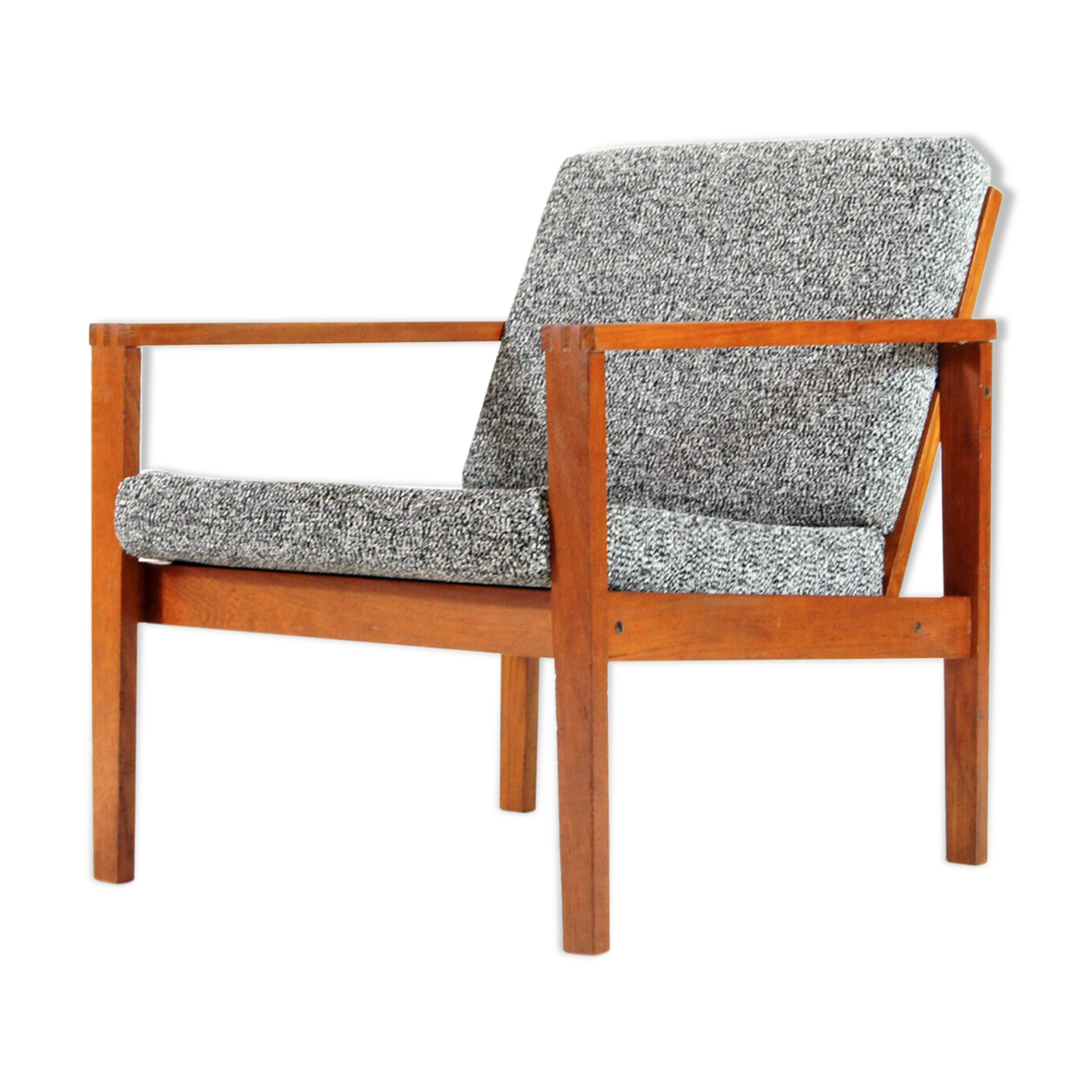 Vintage teak chair retro 1960s