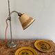 Workshop lamp, painted lampshade, 2m cable