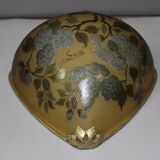 Pair of Gallé wall lights in glass paste (Tip)