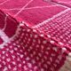 Tapis Beni Ouarain en laine rose