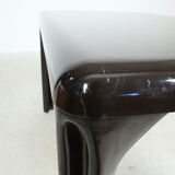 Table et 4 chaises en plastique de Vico Magistretti pour Artemide
