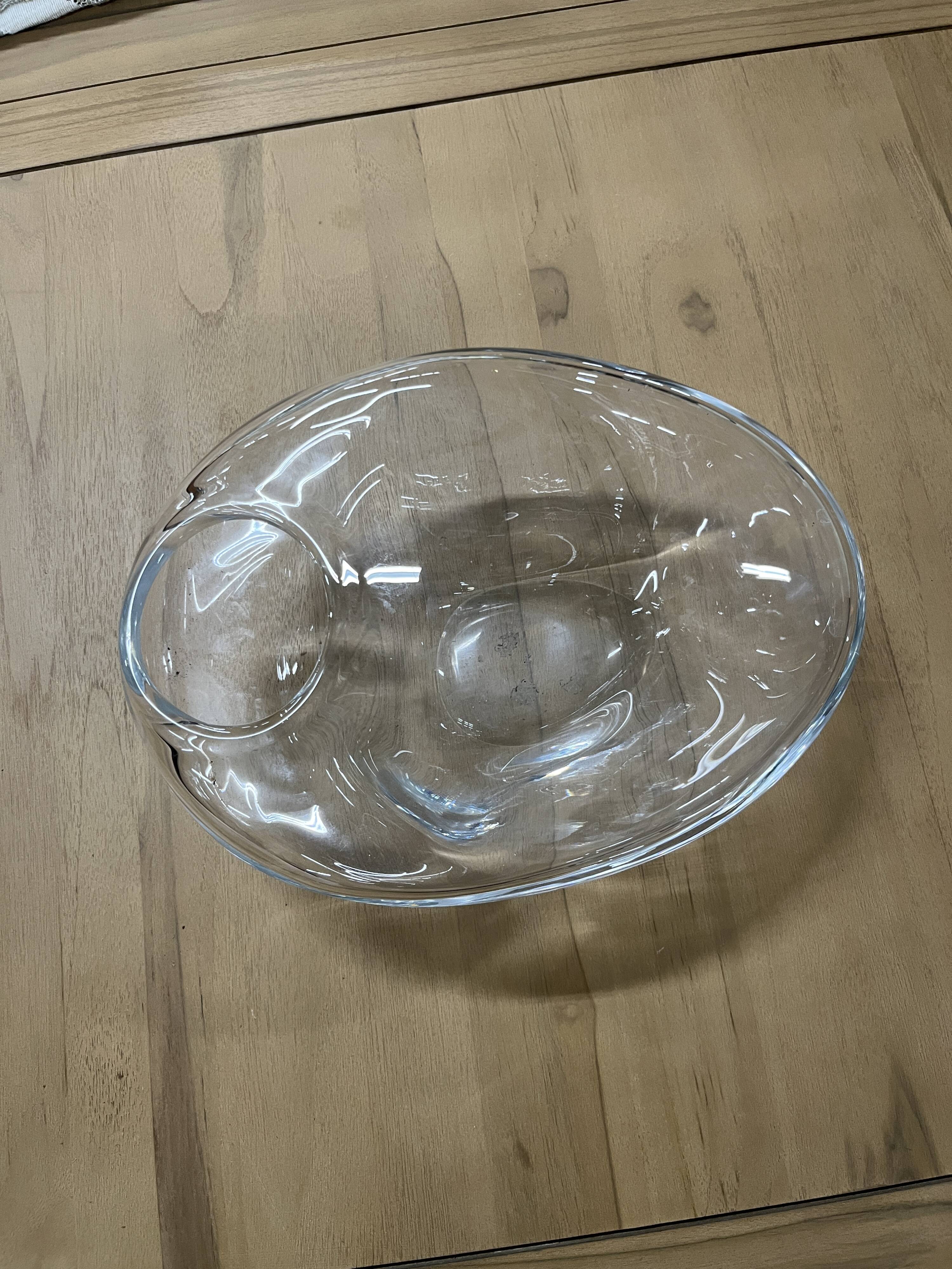 Atypical crystal vase