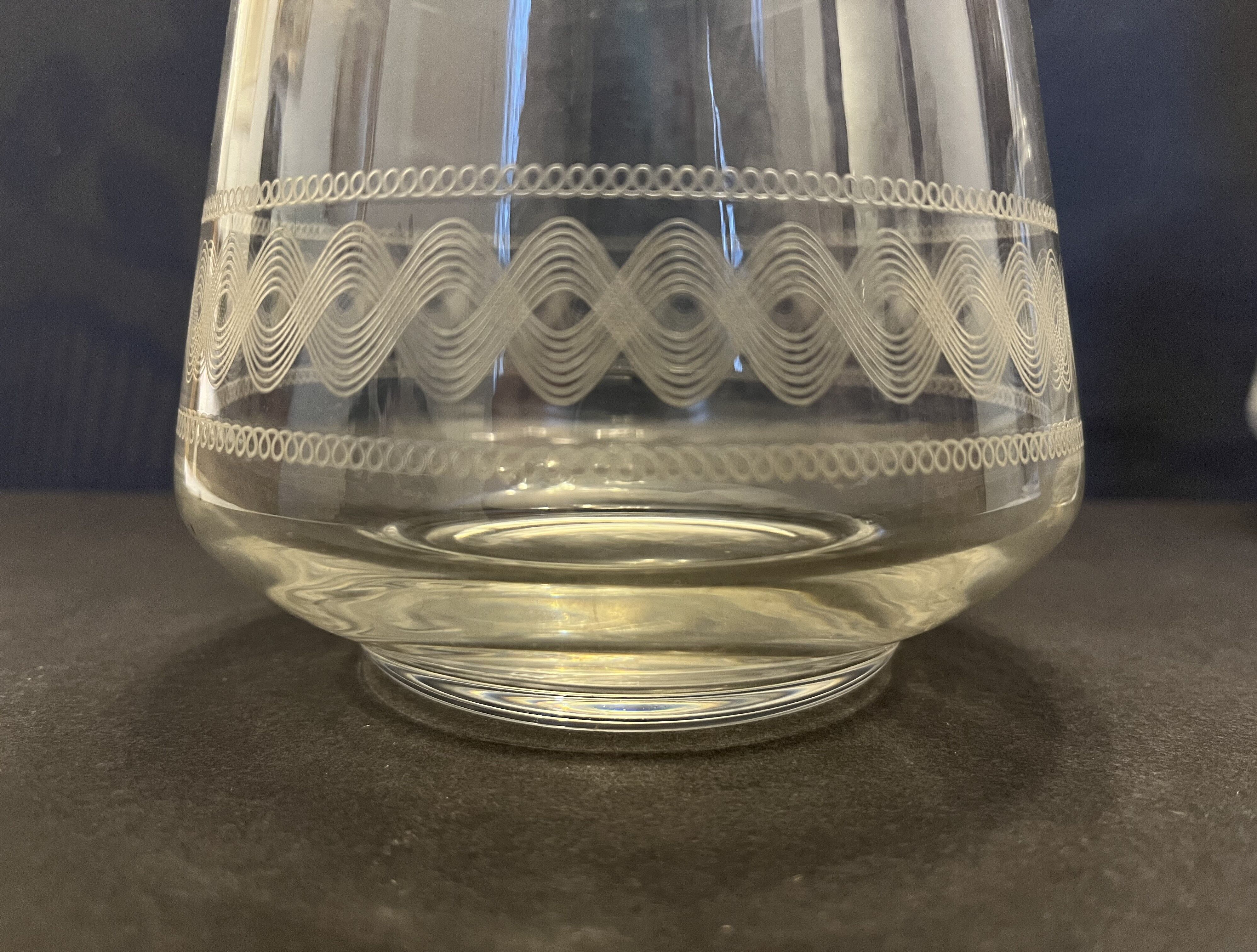 Pair of antique decanters