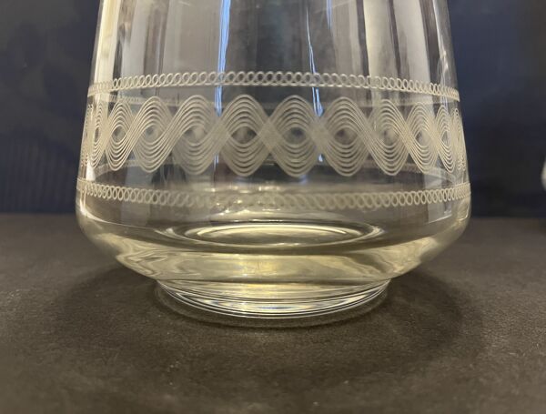 Paire de carafes anciennes