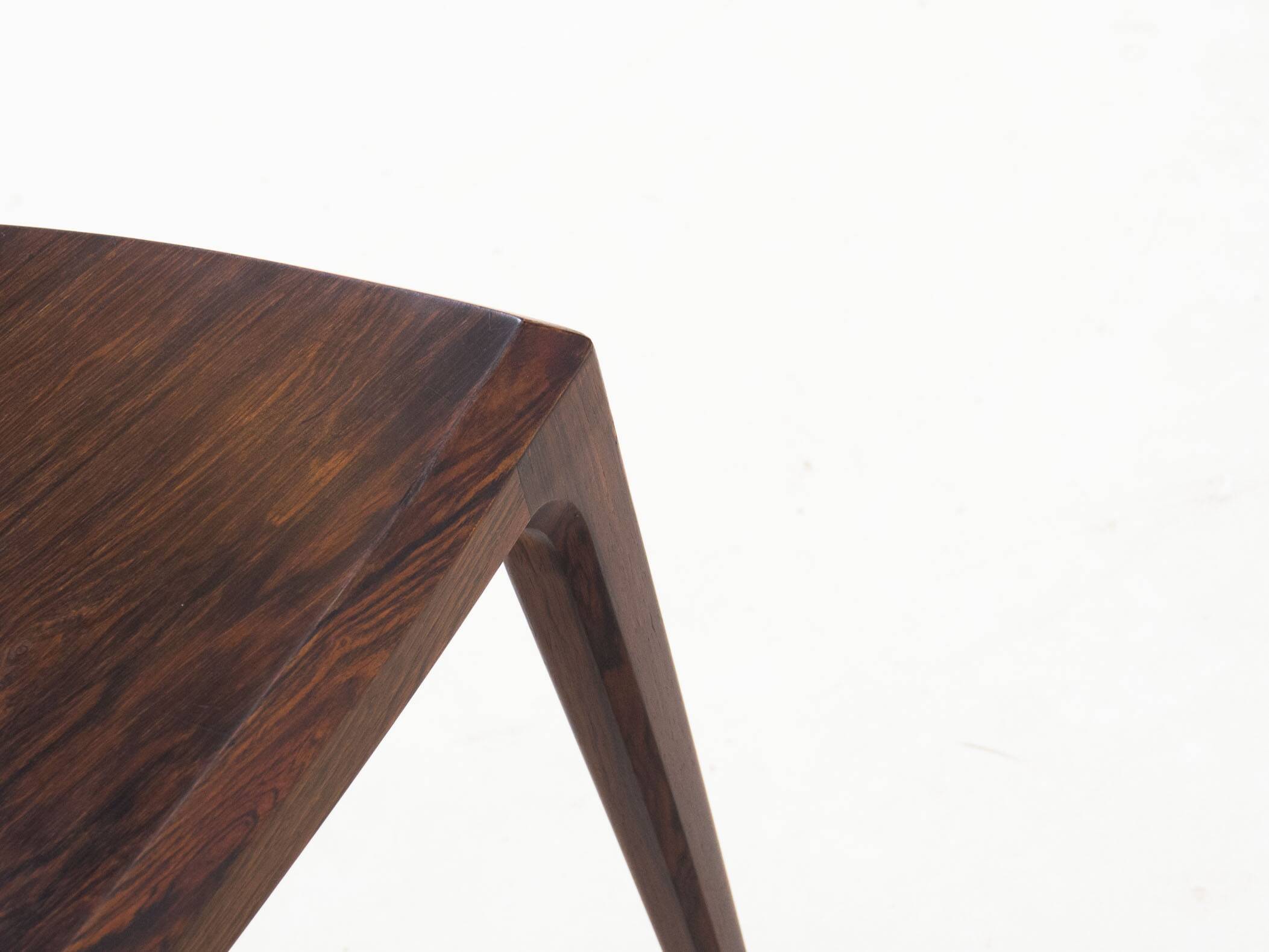 Table basse CF Christensen en palissandre par Johannes Andersen