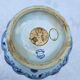 Longwy Chinese compote bowl 19th century salamanders