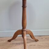Louis XVI style mahogany tripod pedestal table