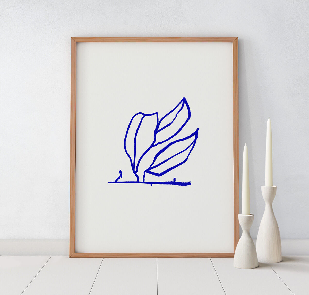 Botanical illustration giclee print, 50x70