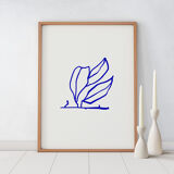 Botanical illustration giclee print, 50x70