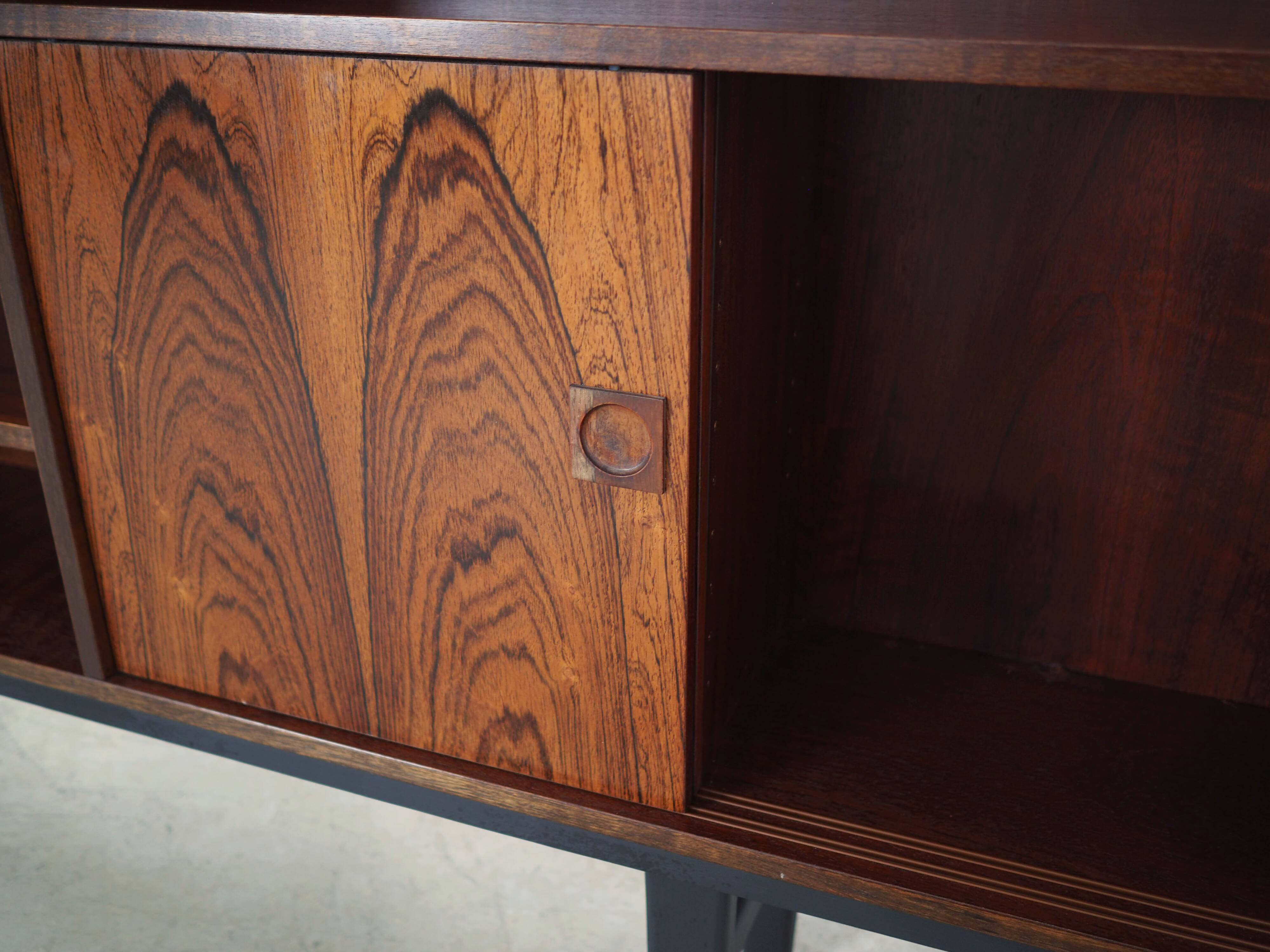 Rosewood bookcase, Danish design, 1970s, production: Farsø Møbelfabrik