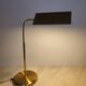 Lampe de Bureau Ajustable en Laiton Doré – Design Allemand, Années 70