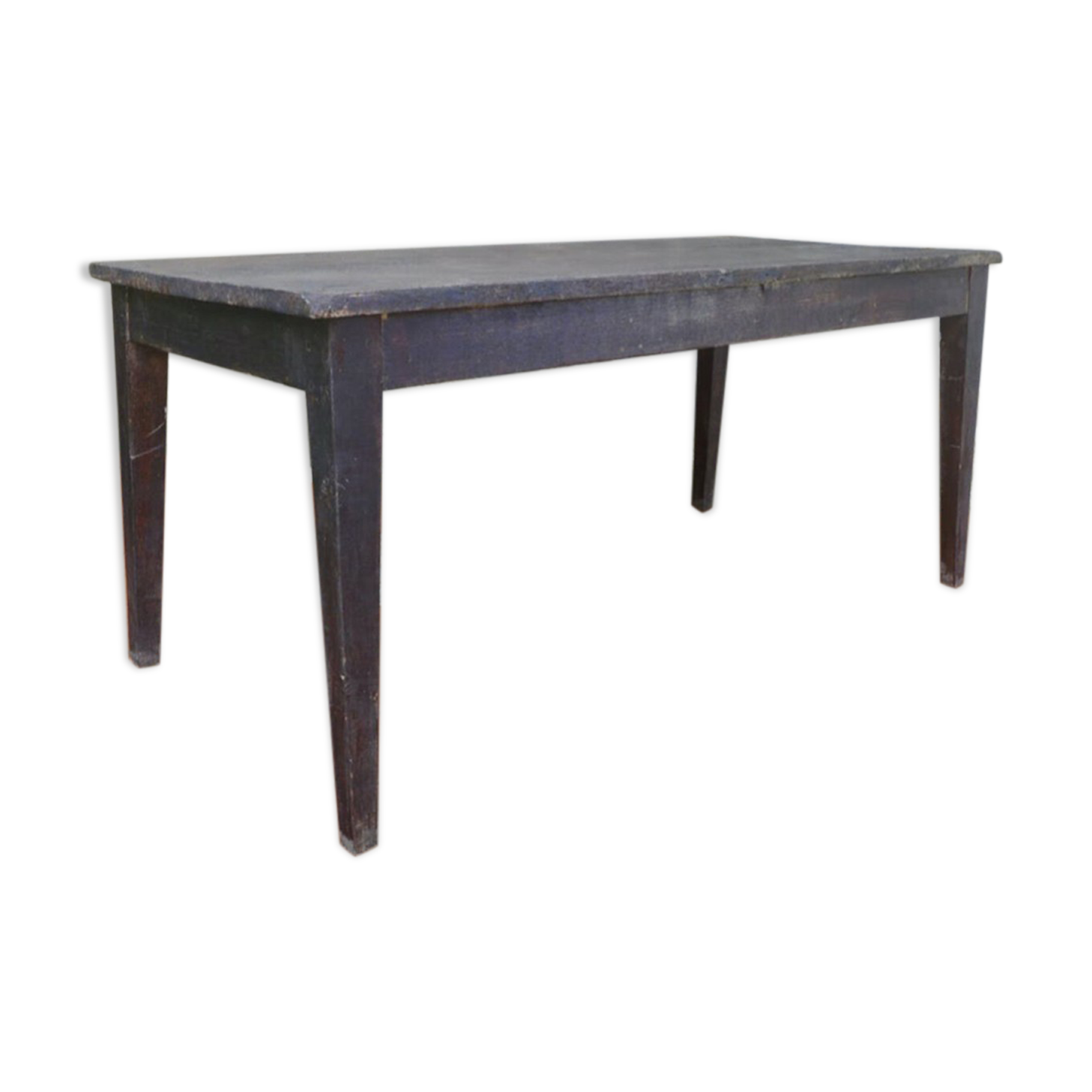 Old skated farm table