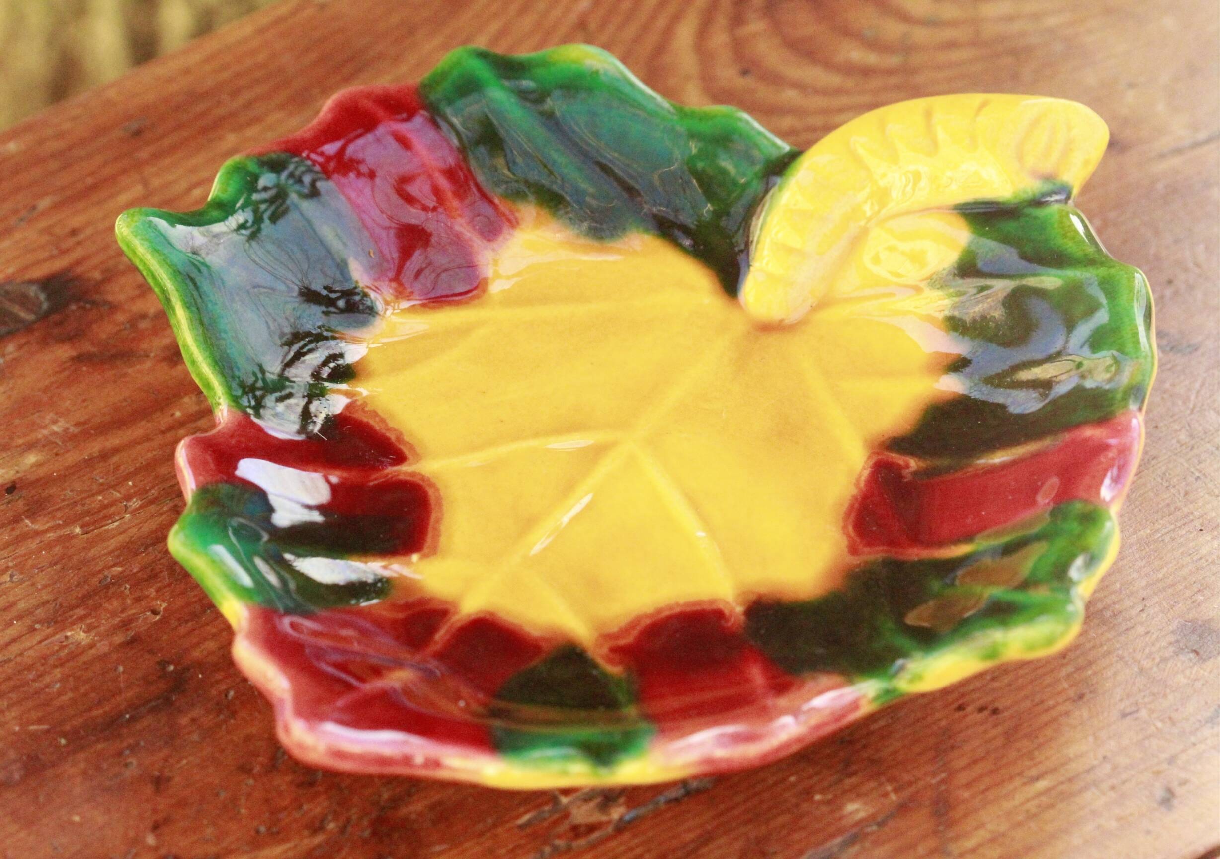 Vallauris ceramic pocket tray