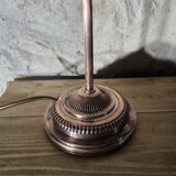 Swan neck lamp and frosted glass tulip