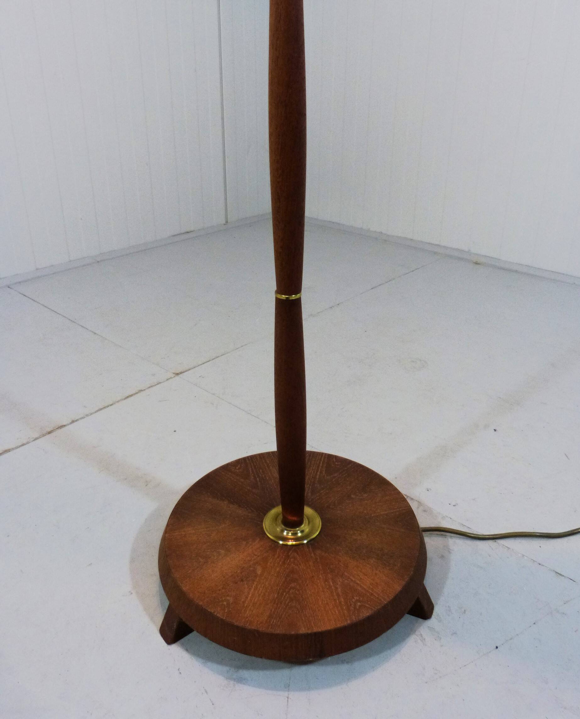 Teak floor lamp Denmark 1960’s