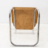 Modernist B43F tubular desk chair by Mart Stam, 1950s