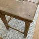 Vintage wooden stool