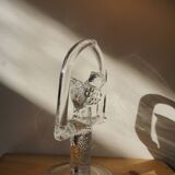 Glass bird suncatcher sculpture