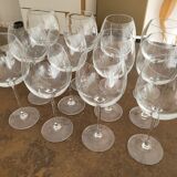 Set of 12 wine glasses hélicium 53cl
