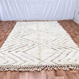 Handmade Berber wool rug size 2/3 m