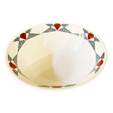 Large art deco dish or salad bowl "Odette"
