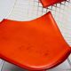 Set of 4 Eames wire chairs for Herman Miller with original Bikini seats by Girard.