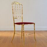 Chaise Chiavari Hollywood Regency 1960