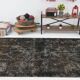 5x9 handmade  brown vintage rug 149x269cm