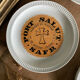 Set of 5 vintage plates Cheeses from France Saint Amand