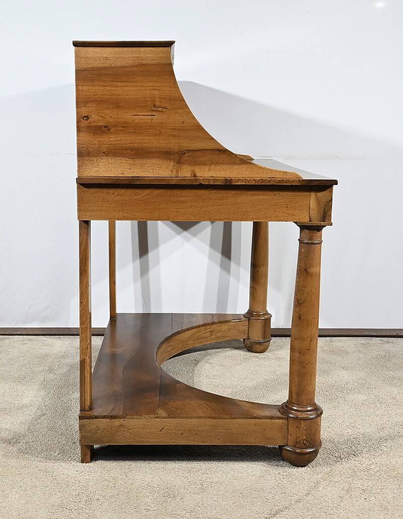 Rare Property Desk, in Walnut, Empire Period – Early 19th Century