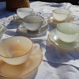 Harlequin arcopal cups