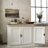 Painting abstract oil landscape