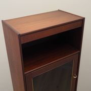 Vitrine en acajou, design danois, années 1970, production : Danemark