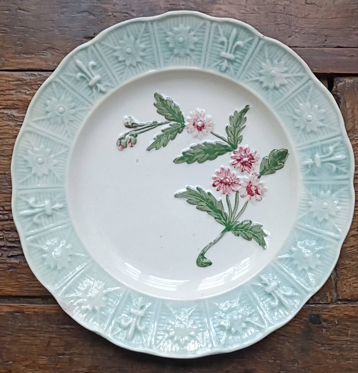 Orchies earthenware plate