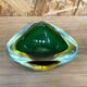 Cendrier Sommerso en verre de Murano en forme de diamant de Flavio Poli pour Seguso