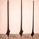 Three Topoke African Sword Coins on Base