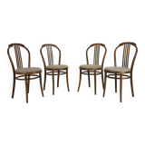 Ensemble de quatre chaises de salle à manger par TON, 1994