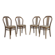 Ensemble de quatre chaises de salle à manger par TON, 1994
