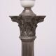 Laura Ashley pair Colum nickel table lamps