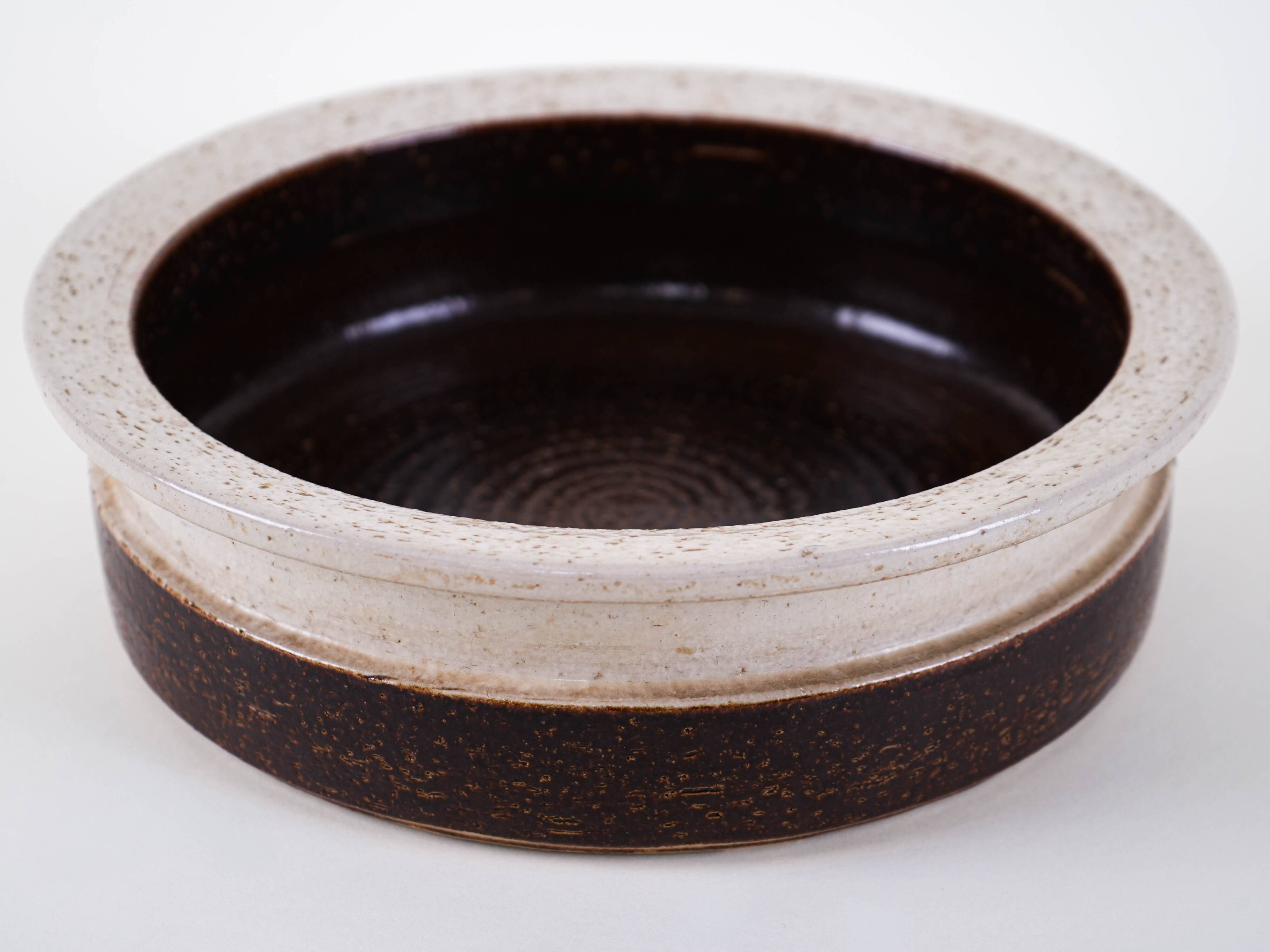 Bol en céramique, design danois, années 1970, fabriqué par Søholm