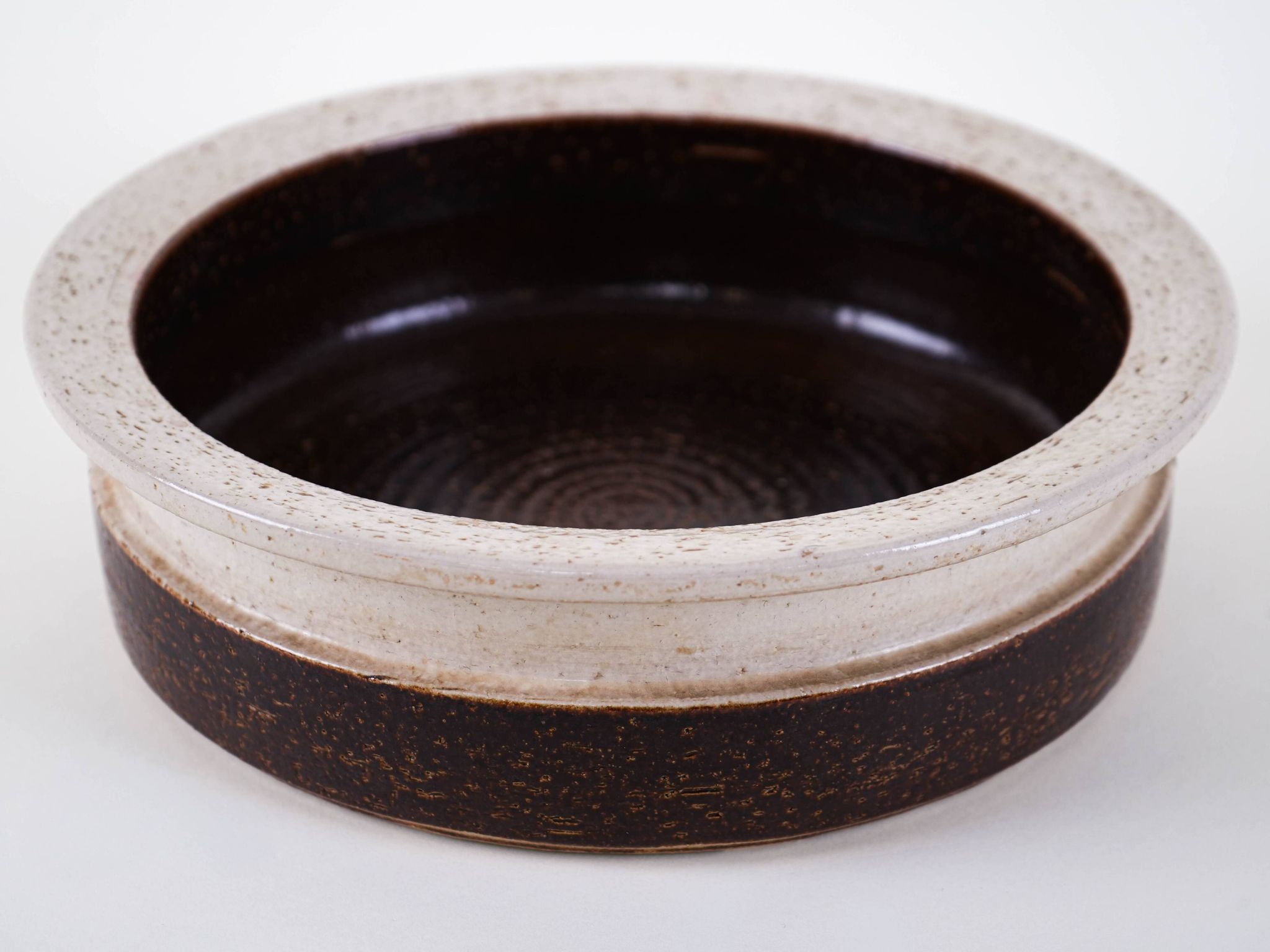 Ceramic bowl, Danish design, 1970s, manufactured by Søholm