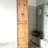 Raw wood wardrobe