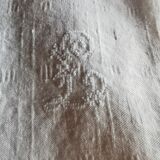 11 damask linen napkins monogrammed LL