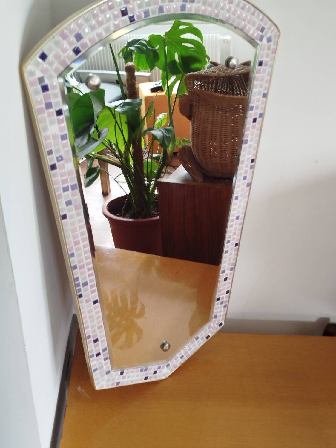 Ceramic mirror, 1970s