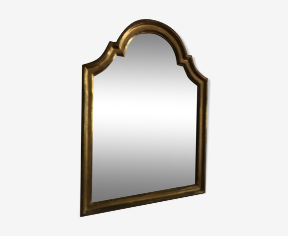 Miroir cadre doré