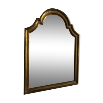 Miroir cadre doré