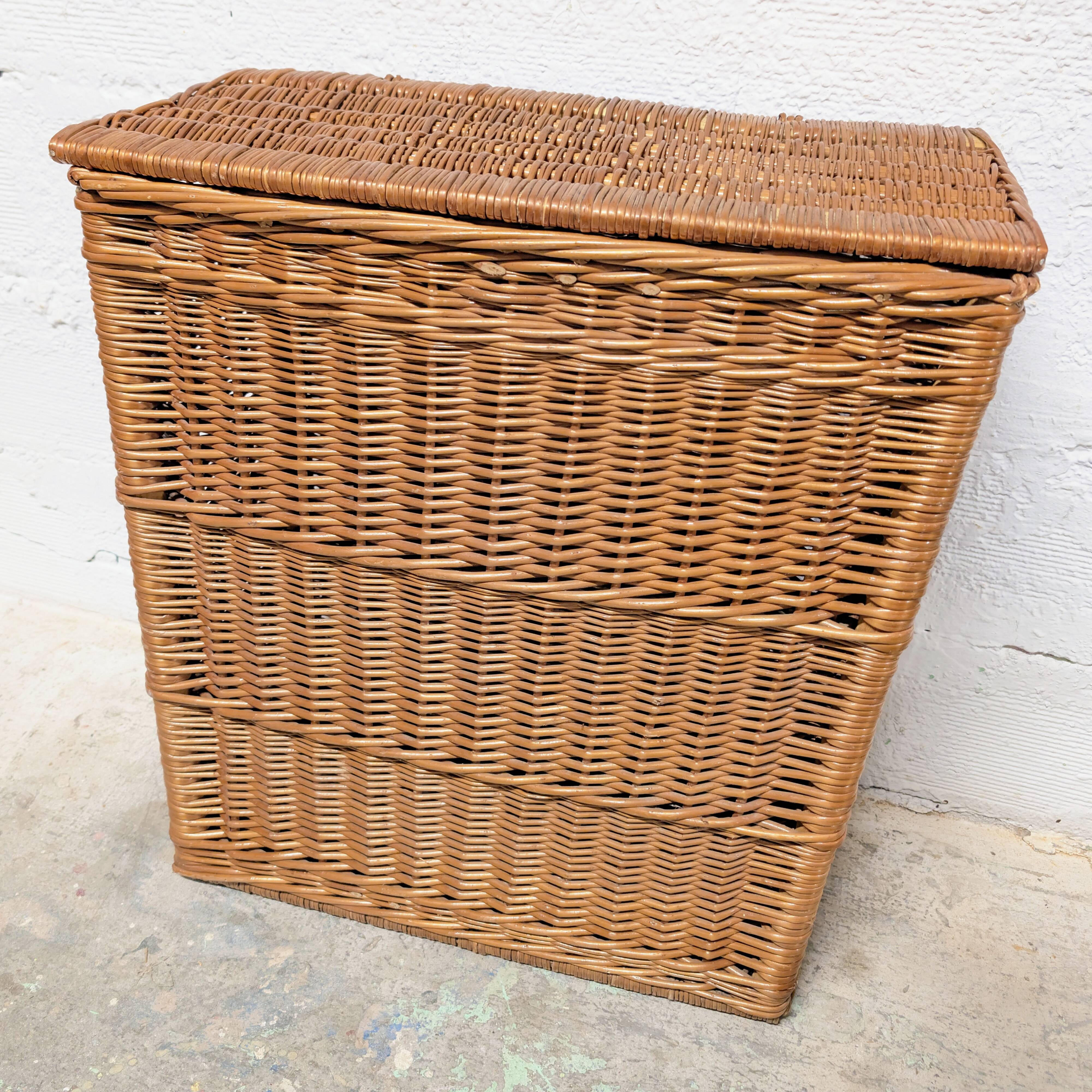 Large wicker basket