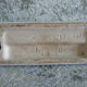 White ceramic soap rack wall shelf