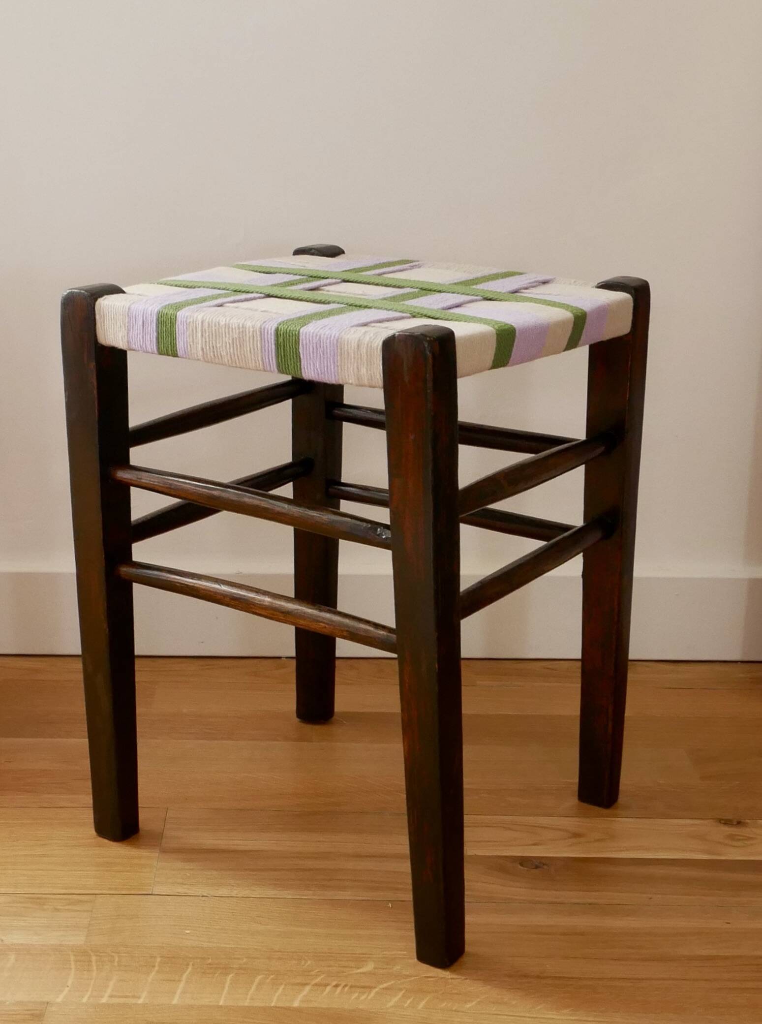 Wooden stool